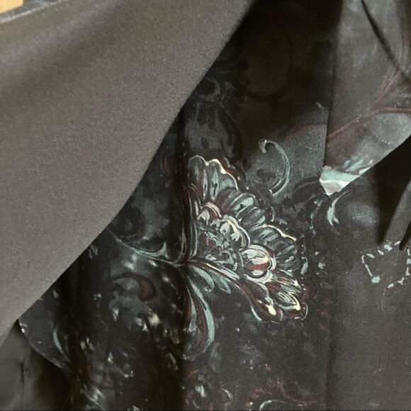 Haute Hippie Notch Collar Silk Wrap Dress Size 0 - Picture 5 of 10